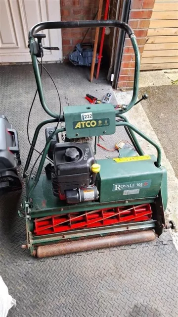 ATCO ROYALE 30E I C petrol cylinder lawnmower 600.00 PicClick UK