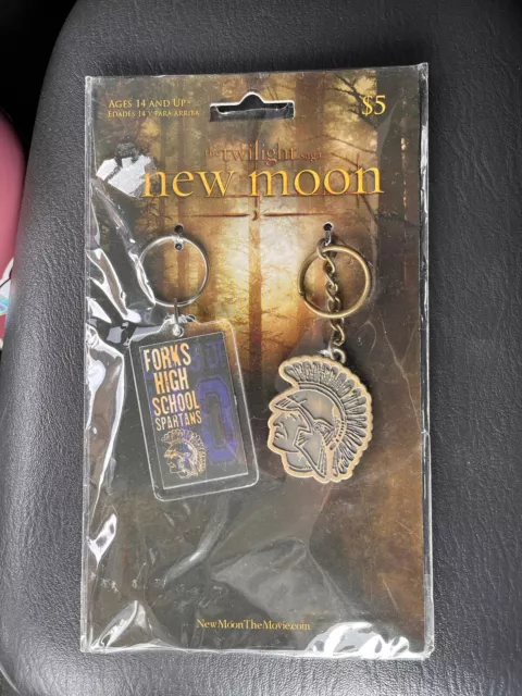 Twilight New Moon Saga Forks HS Spartans Keychains Summit Entertainment