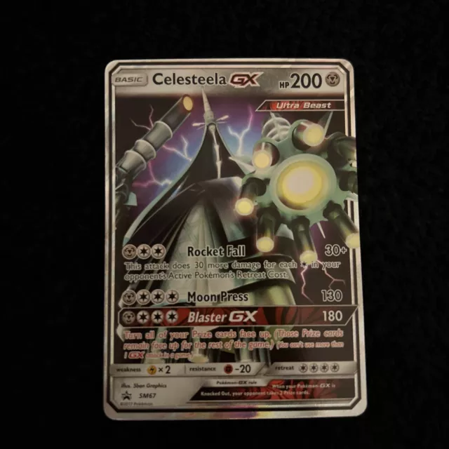 Carta Pokemon Celesteela Promo Ultra Criatura + Brindes