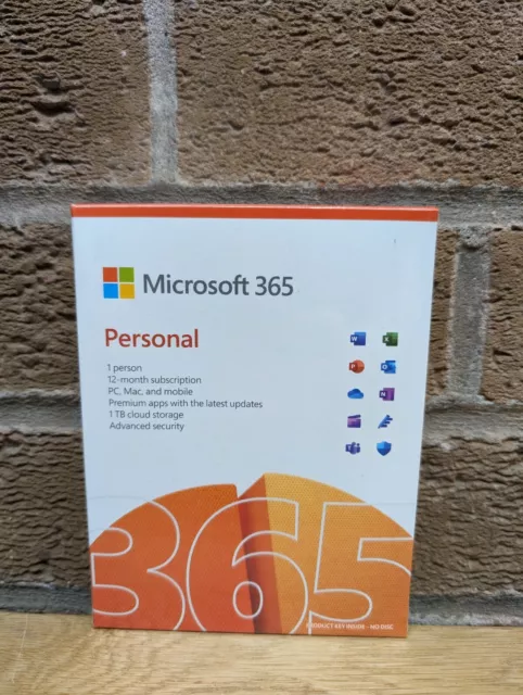 Microsoft Office 365 Personal 1 User 1 Year Subscription C3