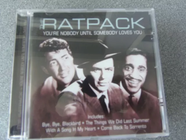The Rat Pack "You're Nobody" MINT CD Frank Sinatra, Dean Martin, Sammy Davis Jr