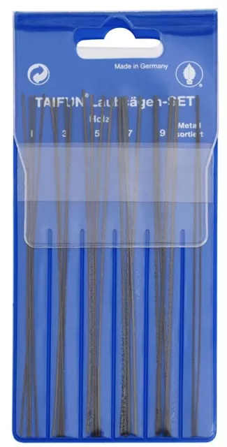 Pebaro Laubsägeblätter-Set, 22 Stück für Holz & Metall, Laubsägen-Sortiment 2