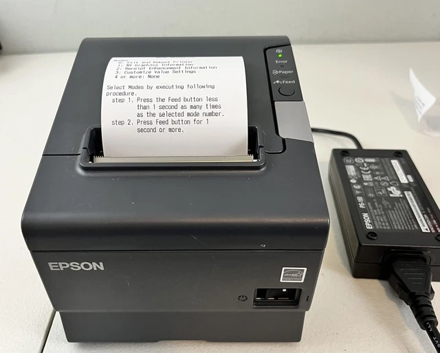 EPSON TMT88V MODEL M244A Thermal POS Receipt Printer 65.00 PicClick