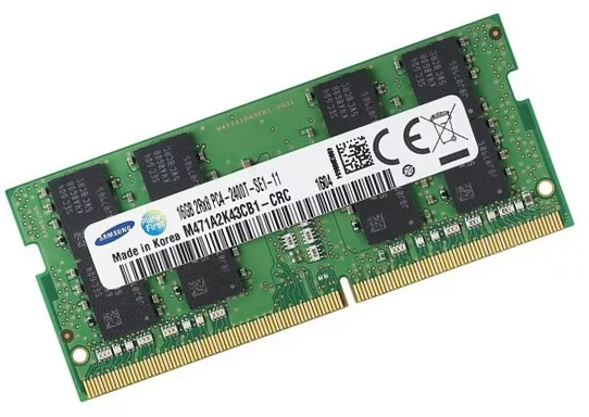 16GB DDR4 Samsung 2400 Mhz SO DIMM RAM f. Lenovo ThinkPad T570; T580; T480; T470