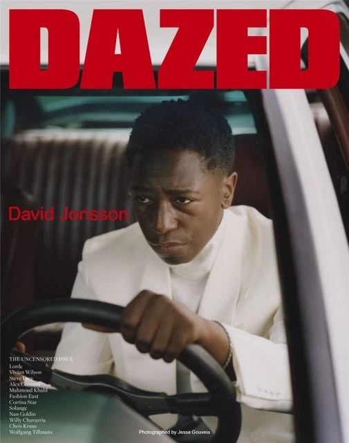 DAZED MAGAZINE AUTUMN 2025 - The Uncensored Issue - David Jonsson cover ...