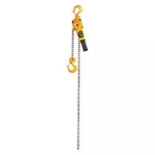 Harrington Lb010-5 Lever Chain Hoist, 2,000 Lb Load Capacity, 5 Ft Hoist Lift,