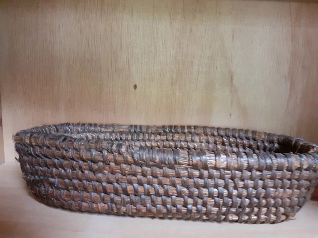 Corbeille à Fruits En Rotin - Brocante Le Local à Trouvailles