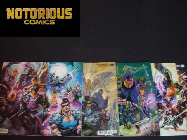 Justice League Dark Nights Death Metal 53 54 55 56 57 Complete Variant Set DC