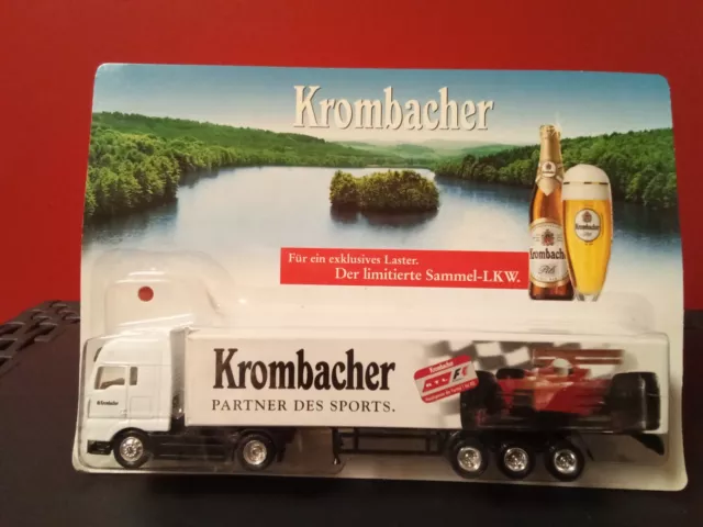 Werbetruck Biertruck Brauereitruck  KROMBACHER BIER  MAN  Sattel OVP