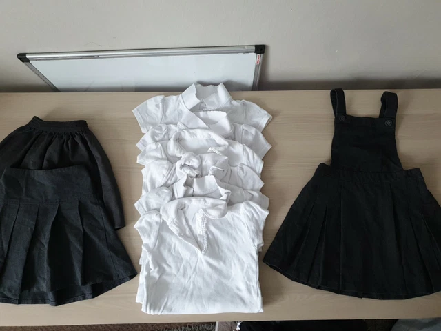 Girls Grey Uniform Bundle Age 3-4 Next George