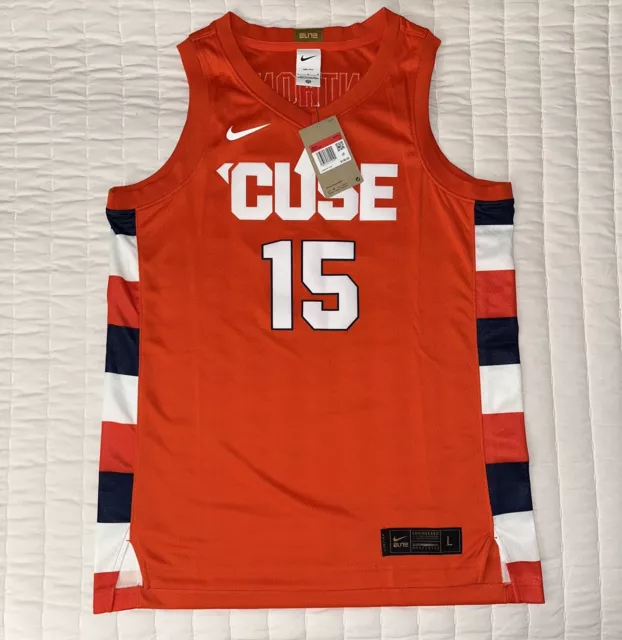 Nike Elite Syracuse Carmelo Anthony Basketball Jersey/Size Large/Men's/Brand New