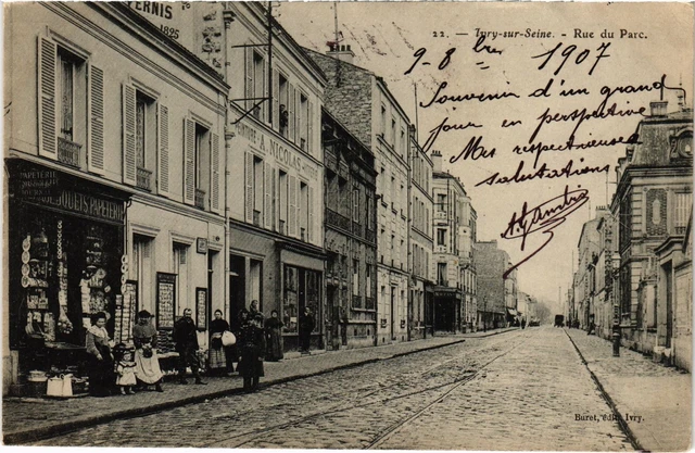 CPA Ivry-sur-Seine Rue du Parc (1275917)