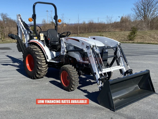 2022 Bobcat Ct2025 Tractor W/Loader & Backhoe, Hydro, 4Wd, 3 Hrs, 24.5 Hp Diesel