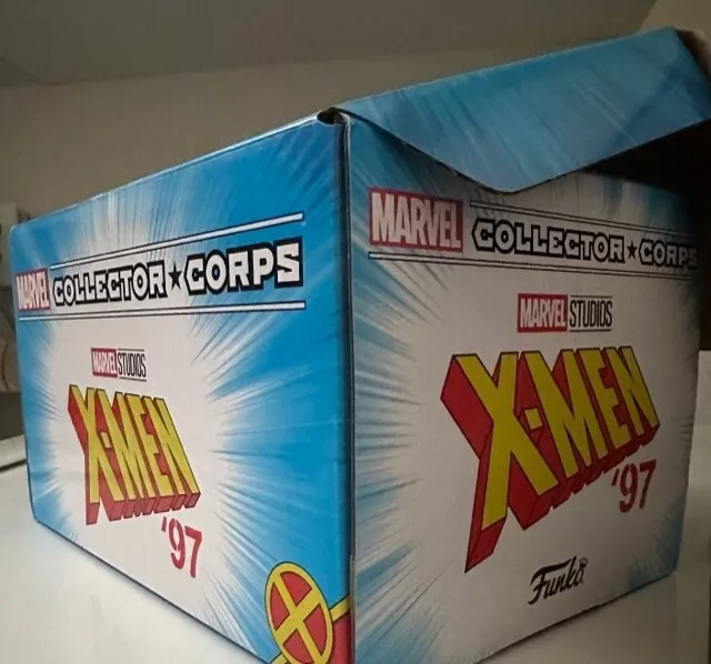 (Sep '23) X-Men '97 Subscription Corps Collector's: Box, T-Shirt, Decal & Pin