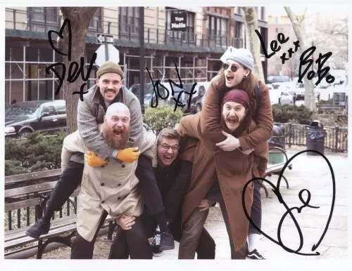 The Idles (Band) Fully Signed Photo Genuine In Person + COA Joe Talbot