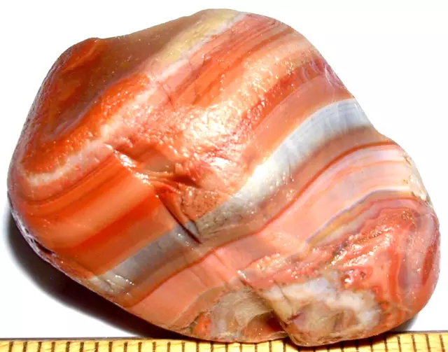 Lake Superior Agate Agates 2+oz 'PRETTY PAINT' Minnesota Rough Lapidary Gem