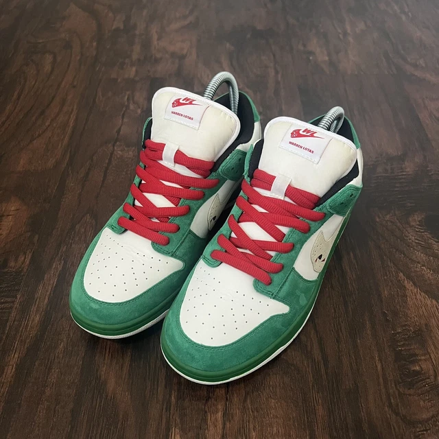 Warren Lotas Jason Dunk Toxic Green Size 11 *Brand New* *In Hand*