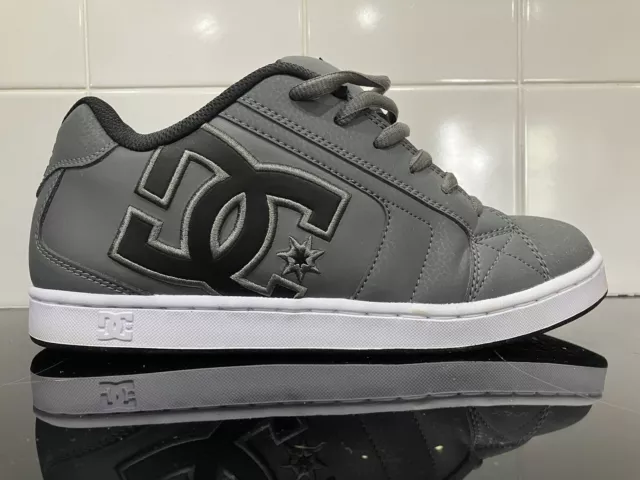 DC Shoes Grey & White Bmx/skate Trainers UK 8. Worn Once! VGC 99p Start