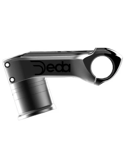 Deda Elementi Vinci Attacco Manubrio 31.7mm 100mm 73° DCR, Nero (Alluminio)