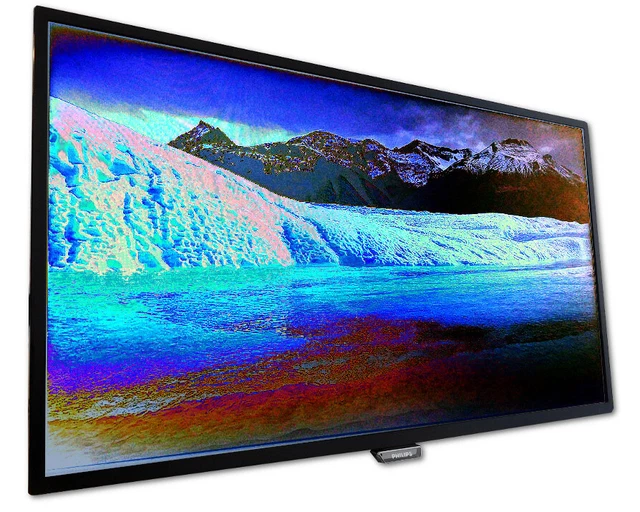 PHILIPS 40 ZOLL (101 cm) Fernseher FULL HD LED TV mit DVBC HDMI USB CI DLNA +WH EUR 179,99