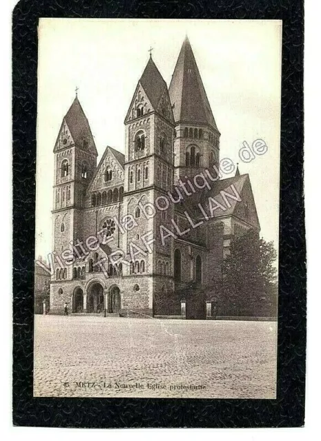 cpa 57 METZ - La Nouvelle Eglise protestante