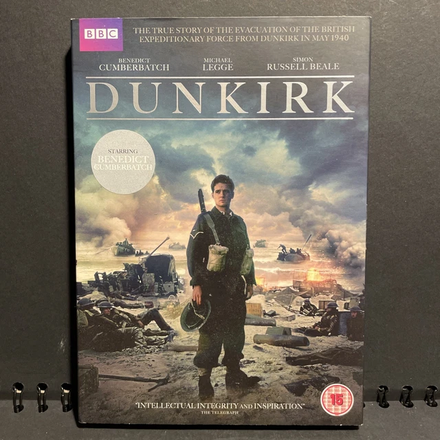 DUNKIRK BBC DVD Benedict Cumberbatch Simon Russell Beale Region 2 PAL ...