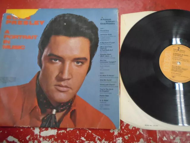 Elvis Presley " A Portrait In Music   " Rca Stereo Ex+-Cond. In Ex -Sl. 2