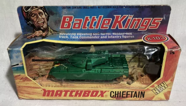 Matchbox Battle Kings Chieftain Tank K-103