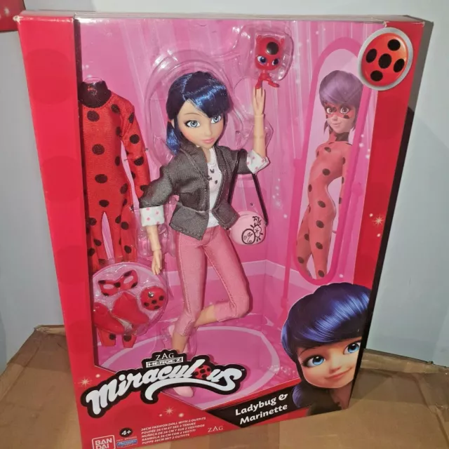 &amp;WUNDERSAME SUPERHELD GEHEIME MARINETTE &amp; MARIENKÄFER MODE PUPPENFIGUR ...