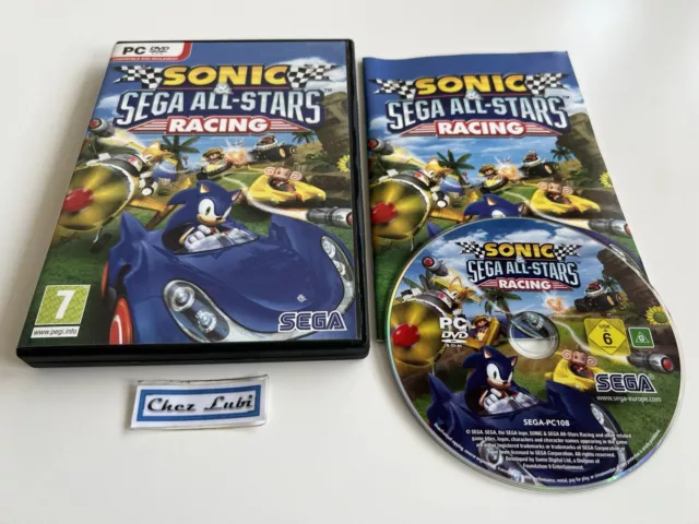 Sonic & Sega All-Stars Racing - PC - FR - Avec Notice