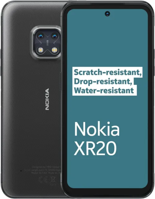 Nokia XR20 Dual SIM - 64GB 4GB RAM - Granite / Grey  - Unlocked - Brand New