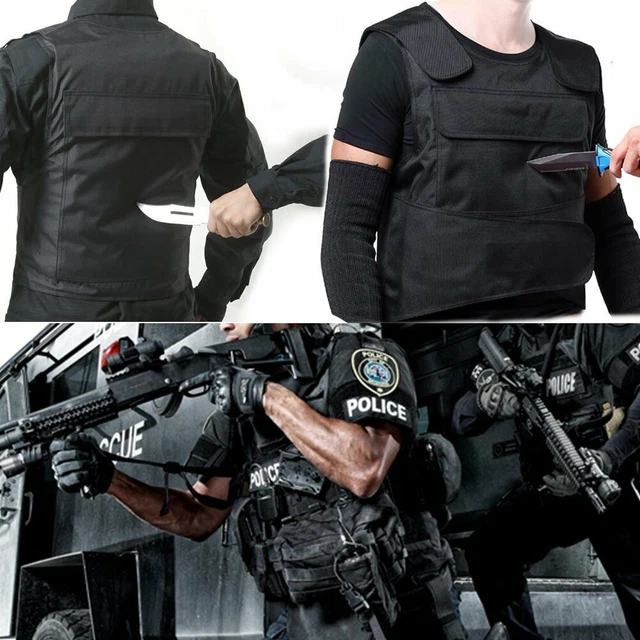 Anti-Stab Vest Body Armour Anti-knifed Security Stab Proof Vest Bulletproof NEW❤