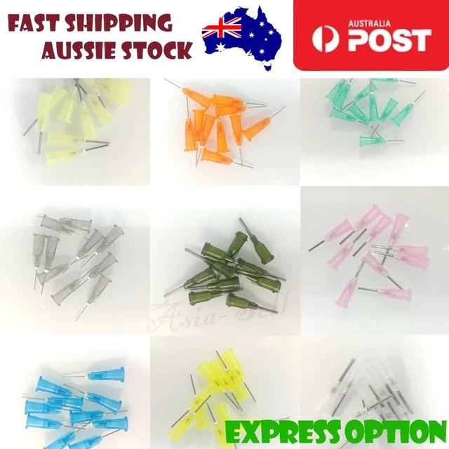 10x 14G 15G 16G 18G 19G 20G 21G 23G 25G 27G Dispensing Needle Tips S/S Glue Disp