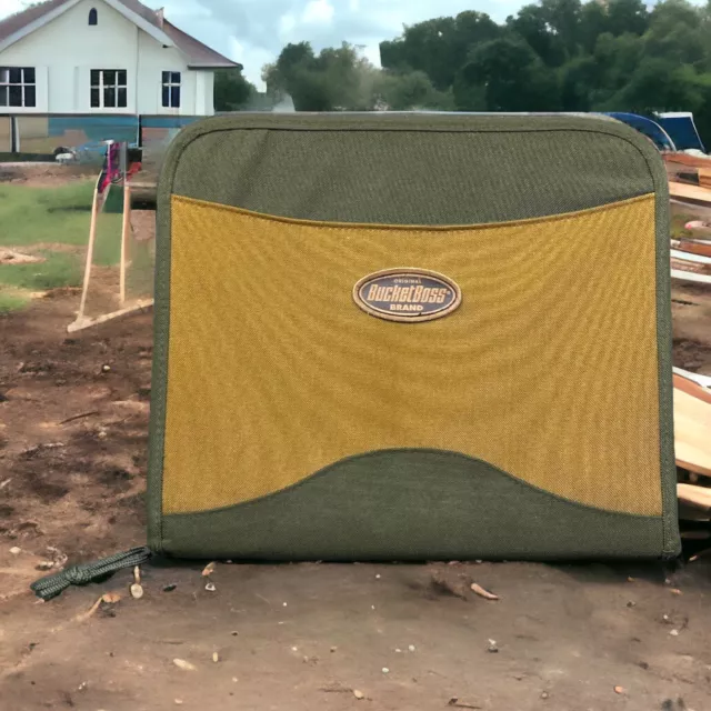 Portfolio Bucket Boss Contractor's Storage Case Files Pockets Tech
