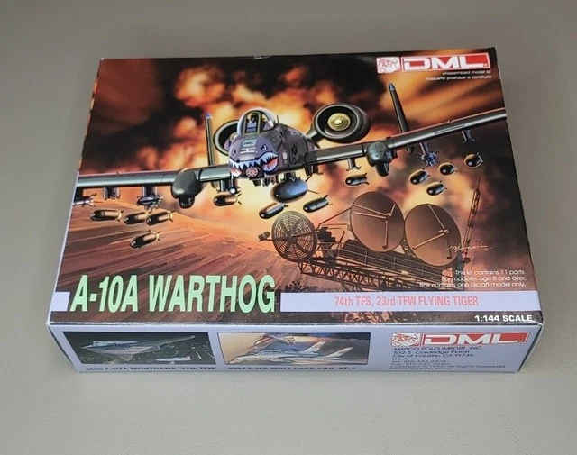 DML DRAGON KIT No. 4548 A-10A Warthog 74th TFS Flying Tiger - 1:144 ...