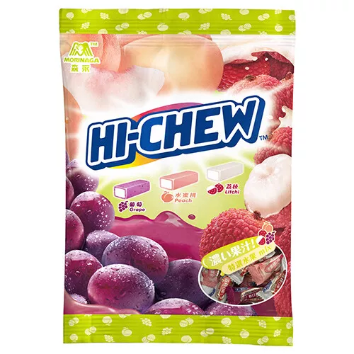 [MORINAGA] Hi-Chew VARIOUS FRUITS MIX Soft Chewy Candy Assorted Flavors 110g NEW
