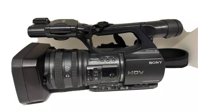 Sony HDR-FX1000E HD Caméscope Minidv Pal Caméra Vidéo Exmor-Sensor Commerçant