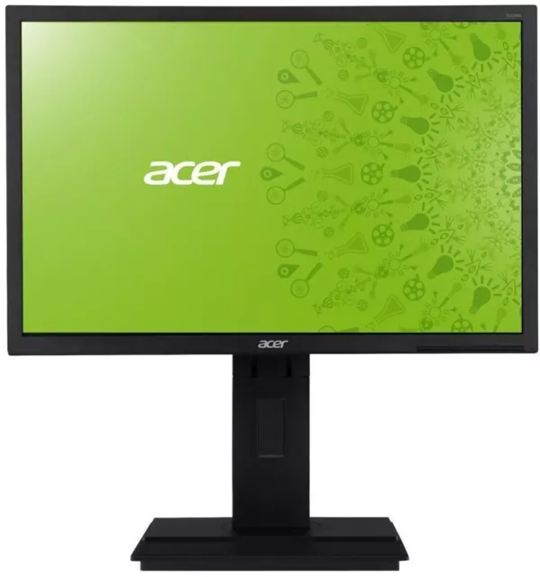 ACER 22" B223WL LCD LED Monitor Screen VGA DVI BLACK 16:10 1680x1050 *USED