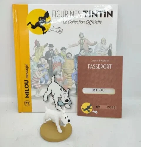 Figurine Tintin: Tintin ramène Milou Tintinimaginatio (42194) – La Marque Zone