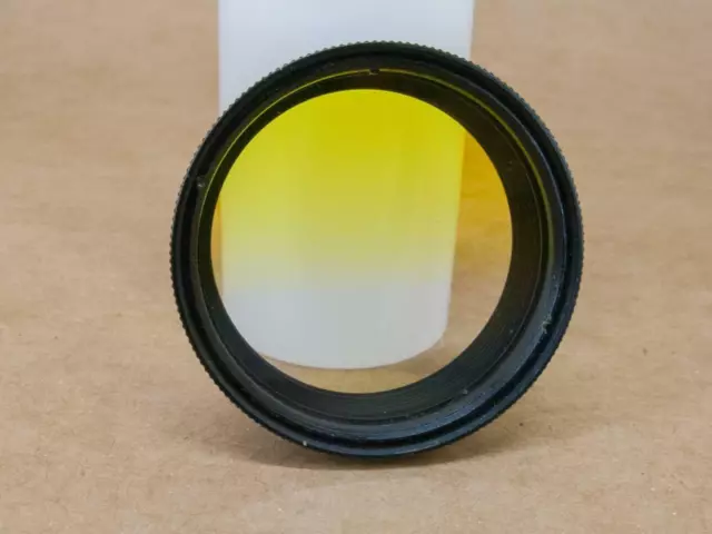 Leitz Leica Black GHOOF / 13105 Summitar Grad Yellow Filter