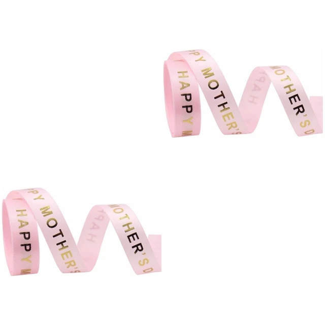 Mother s Day DIY Wrapping Ribbon 2x drahtband zum muttertag Geschenkbänder für G