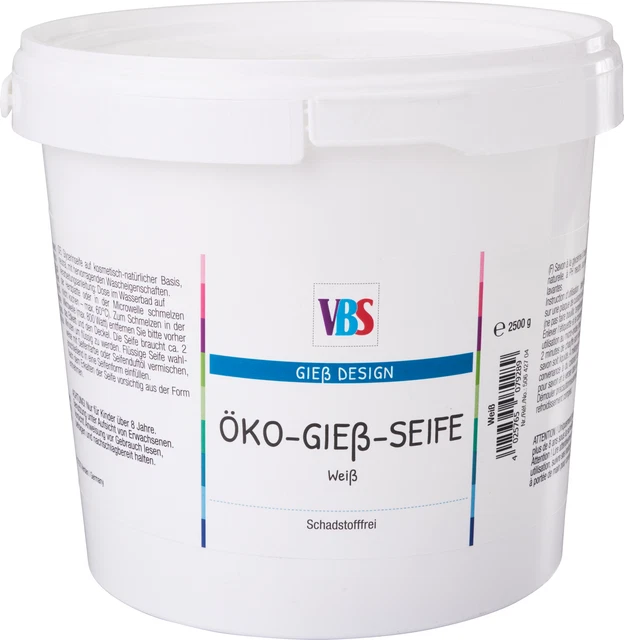 VBS jabón de gliceria blanco jabón crudo jabón de riego ecológico jabón de riego