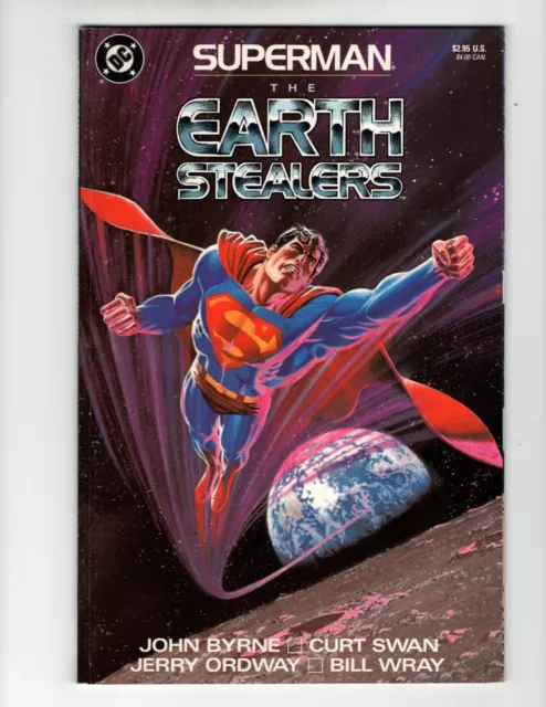 DC Comics Superman The Earth Stealers One Shot Prestige Special Book #1 VF+