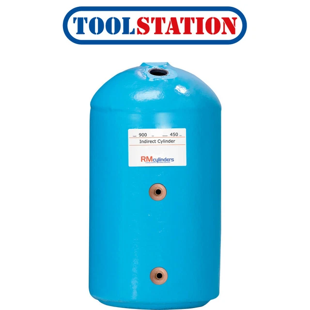 INDIRECT VENTED HOT water cylinder 1500 x 300 £90.00 - PicClick UK