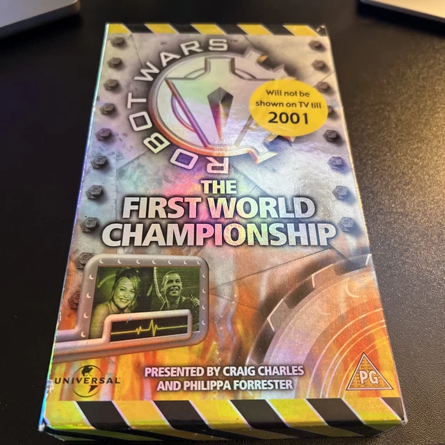 ROBOT WARS, The FIrst World Championship. VHS BBC 1996. In Card BOx. £10.00 PicClick UK
