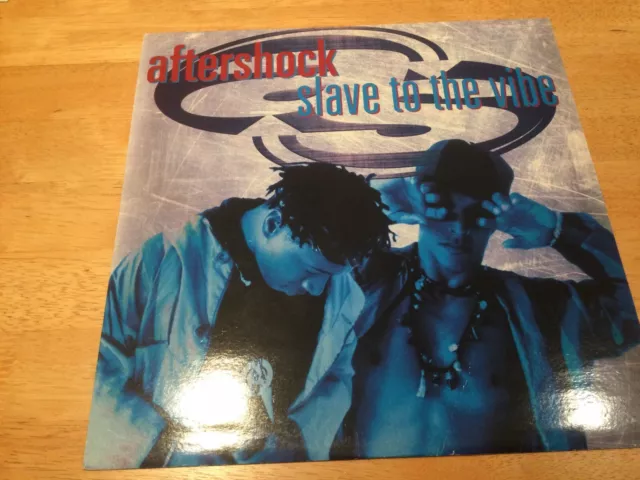 Aftershock - Slave To The Vibe, 12" Maxi Single VUST 75 Virgin Records 1993 NM