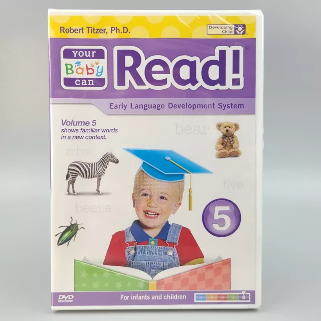 YOUR BABY CAN READ! Early Language Interactive Development System Vol 5 DVD NEW