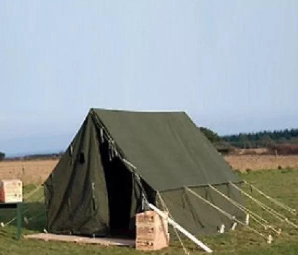VINTAGE US ARMY Canvas Pup TENT SHELTER HALF More Tent Halves Listed $46.00  - PicClick AU