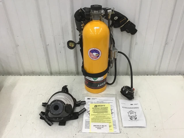 3M Scott Safety - Industrial Scba Iscba 2216 Psi Aluminum 30 Min Ind112013106101