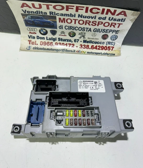 Body Computer Fiat Panda 3 (312_319) 1.3 Euro 6 Cross 2012-2022, 00520486340 Body Computer Fiat Panda 3 (312_319) 1.3 Euro 6 Cross 2012-2022, 00520486340